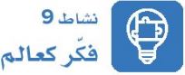 نشاط 9 فكر كعالم